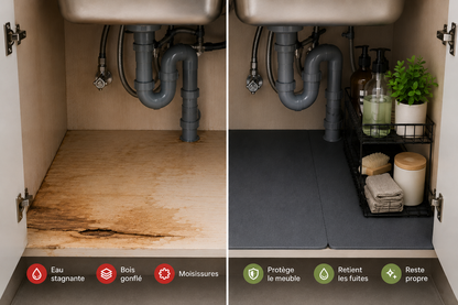 Nova - Under-sink Waterproof Mat to Protect Against Leaks | Kitchen